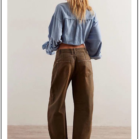 We The Free: FREE PEOPLE We The Free - Good Luck
Coated Jeans - Picture 5 of 12